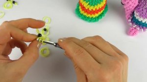 ЧЕРЕПАШКА Лумигуруми из резинок Rainbow Loom