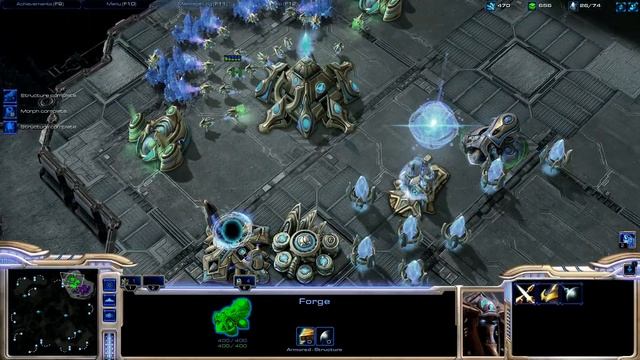 Starcraft 2 Herp Derp Game 10 - 2v2 - Protoss Stalkers смотреть онлайн