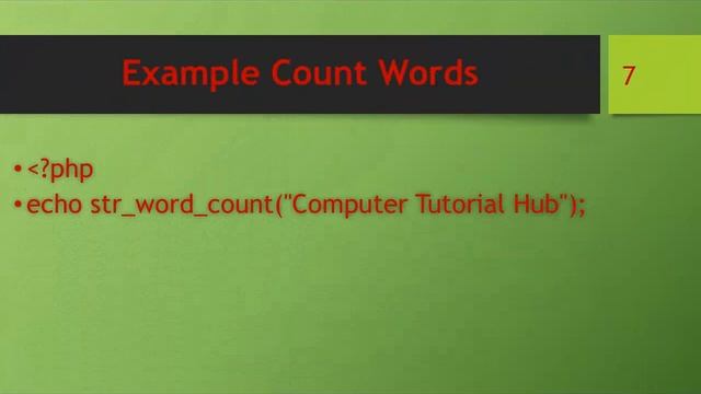 Lecture no 06 PHP Strings смотреть онлайн