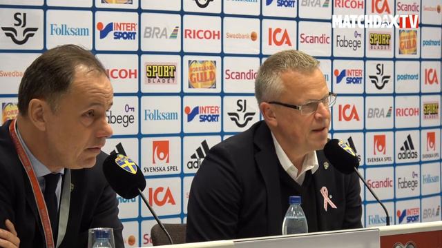 Presskonferensen med Janne Andersson смотреть онлайн