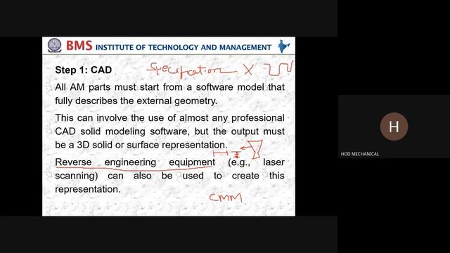 VI SEM CIM 11 05 2020 KMS ADDITIVE MANUFACTURING смотреть онлайн