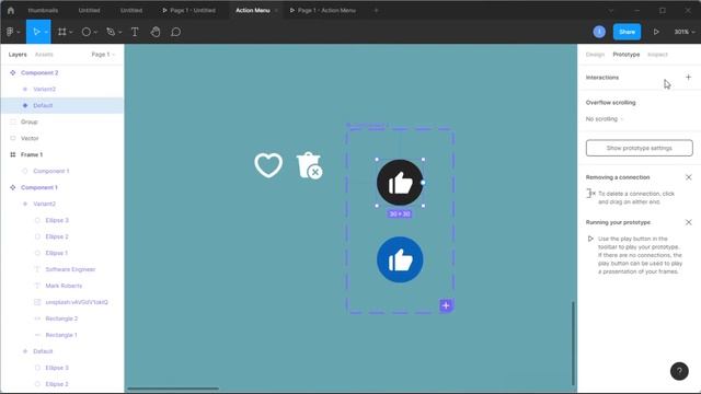 Figma Delete Animation | Action Menu and Micro-interaction (2022) смотреть онлайн