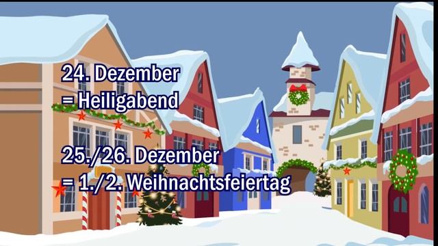 Deutsch Lernen: Weihnachten In Deutschland | Wortschatz B1-C1