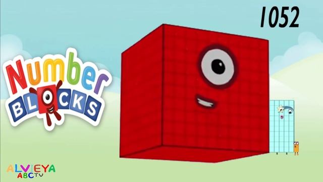 1000 (One Thousand) - 1100 (One Thousand One Hundred) - Counting using Numberblocks смотреть онлайн