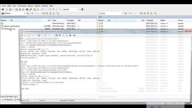 How to Capture and Debug SIP Packets from asterisk using tcpdump and Wireshark смотреть онлайн