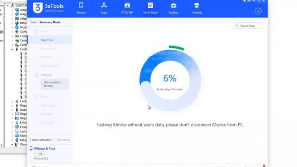 ERROR: Unable to request SHSH Solucion 9% 3uTools al Flashear iPhone