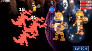 FNAF WORLD , как найти радугу босса ? ответ тут !