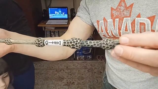 Бузинная волшебная палочка Альбуса Дамблдора из Хогвартса (AliExpress) смотреть онлайн