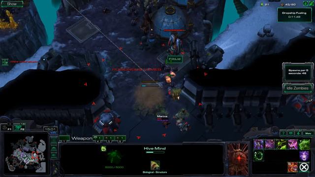 Zombie POV close game, Oh No It's Zombies NEW, Starcraft 2 Arcade Map смотреть онлайн