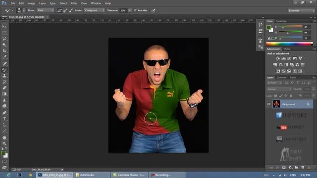 Color Replacement Tool - Photoshop Tutorial