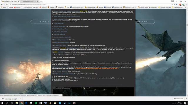 Skyrim:SE 2017 Ultimate Graphics Tutorial - Part 2/11 (Powered by S.E.P.T.I.M.) смотреть онлайн