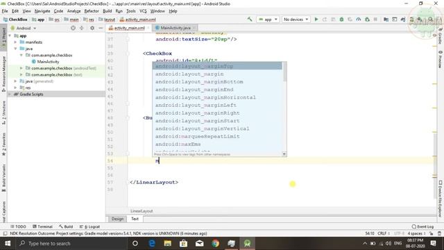 How to Create a CheckBox in Android Studio | Android Programmer смотреть онлайн