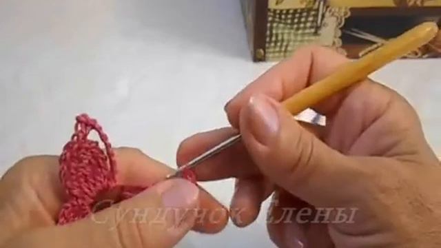 Бабочка крючком ВЯЗАНЫЕ украшения смотреть онлайн