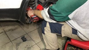 KIA Sorento prime замена задих суппотров на BREMBO