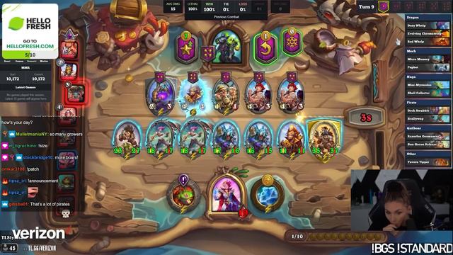 Slysssa's Golden Minion Comp - Hearthstone Battlegrounds смотреть онлайн