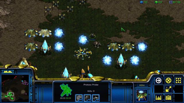 StarCraft - Remastered:Enslavers Mission 2/B (Walkthrough/No commentary) смотреть онлайн