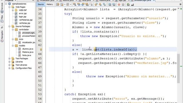 Proyecto Sesiones Netbeans Java WEB смотреть онлайн