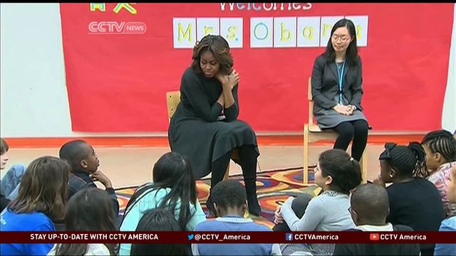Michelle Obama Begins China Trip смотреть онлайн