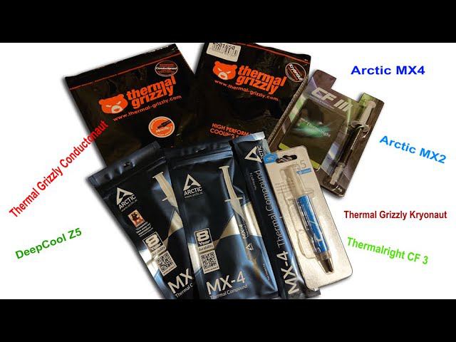 Сравнение 6 термопаст, ryzen 1700 бокс кулер и плата asus a320m-r смотреть онлайн