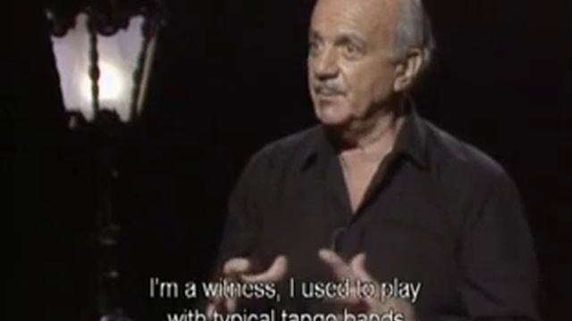 Astor Piazzolla's comments on Tango "Love" смотреть онлайн