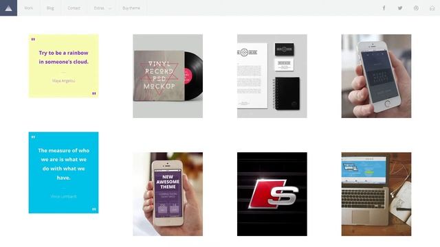 AER - Clean and Light WordPress Theme смотреть онлайн