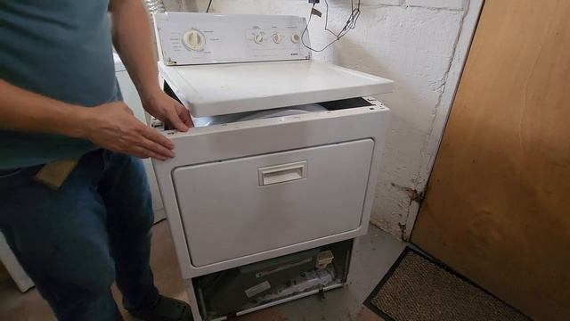 How To Take Apart Kenmore 90 Series Dryer 110.66912692