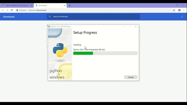 Python Tutorial for Beginners 1 - How to Download and Install Python 3.8.1 on Windows 10 смотреть онлайн