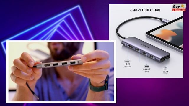6 BEST USB C HUBS 2023 | BEST USB C HUB FOR MACBOOK AND I MAC | USB-C HUB WITH MULTIPLE USB-C PORTS смотреть онлайн