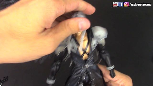 SEPHIROTH Final Fantasy VII Advent Children Play Arts Kai - REVIEW смотреть онлайн
