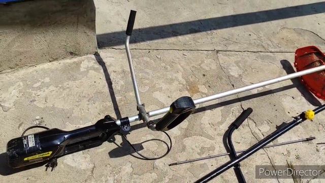 Установка штанги от бензинового триммера на электрический триммер ХЮТЕР 1500 и ВИНКО 1200 смотреть онлайн