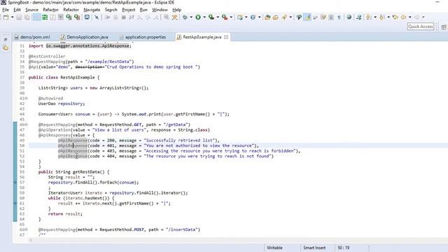 Customize Api documentation using Swagger 2 смотреть онлайн
