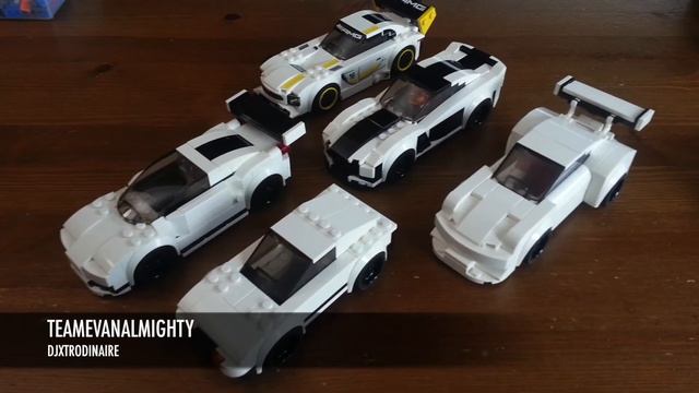 Lego Speed Champions 75912 Porsche 911 GT Finish Line WIDEBODY!