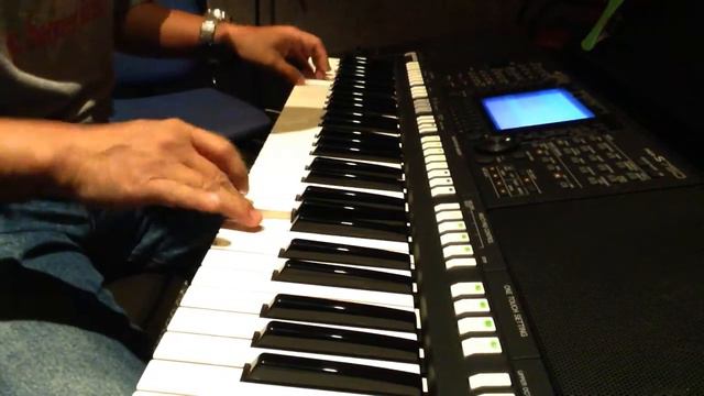 情与梦-YAMAHA PSR-S750 смотреть онлайн
