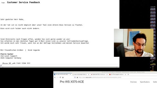 Asus support said it's impossible: I flashed the BIOS from Linux & got up to 5% performance back! смотреть онлайн