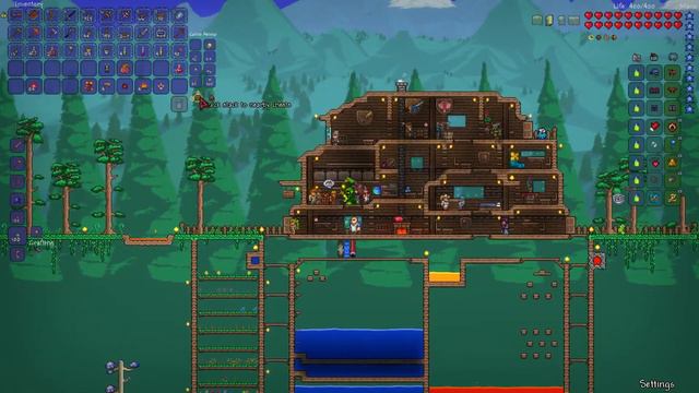 The Brain and Skeletron - Skyblock - Ep08 | Terraria смотреть онлайн