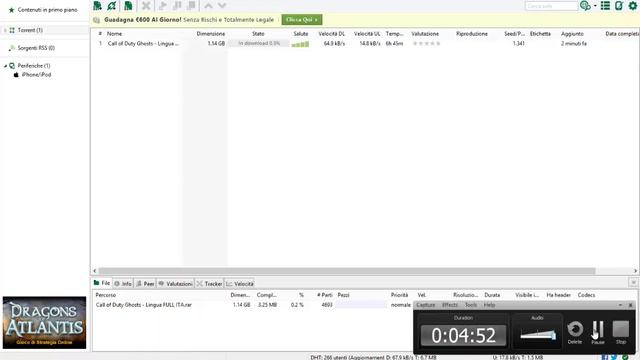 Come scaricare Call of Duty Ghost completamente in ITALIANO + Fail totale scheda video xD ITA смотреть онлайн