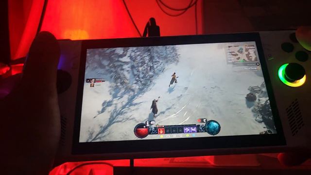 Diablo 4 : Asus ROG Ally _ FX Fidelity 70 To 80 Fps #rogally #asusrogally #Diablo4 #Rog