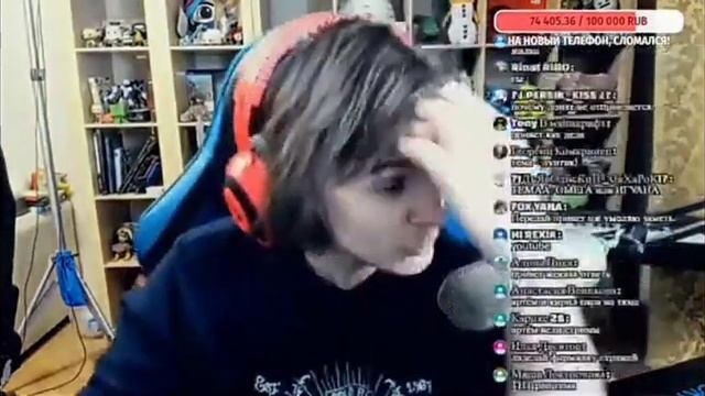 У ЖЕКИ РЫГАЕТ СОБАКА ПАЛКАМИ// ЖЕКА УБИРАЛ БЛЮВОТУ НА СТРИМЕ// НАРЕЗКА смотреть онлайн