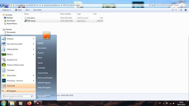 How To PSD File Photoshop View Thumbnail