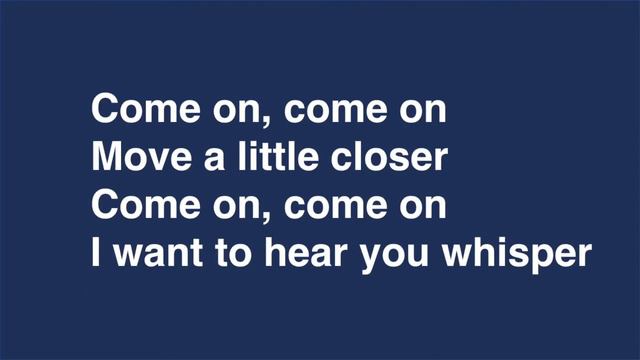 Accidentally In Love Lyrics Video (by Counting Crows Shrek 2 Soundtrack)