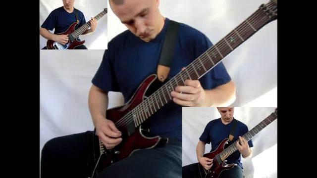 Morrowind main Theme 8 String Guitar Metal cover смотреть онлайн