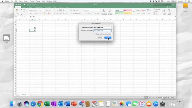 How to Put a Password on a Excel for Mac | Microsoft Office for macOS смотреть онлайн
