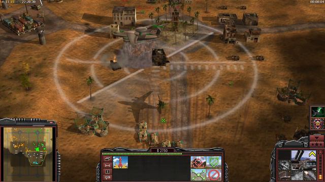 RUS and China vs USA and GLA (TEOD ONLINE) C&C Generals Online #22 смотреть онлайн