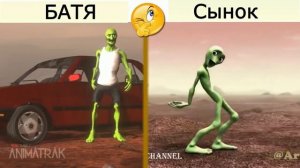 Танец зеленых человечков. Батл!