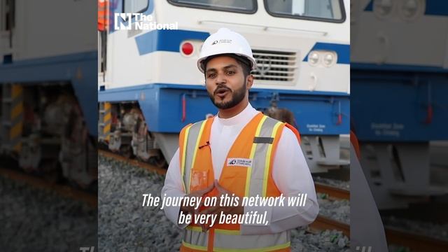 Abu Dhabi to Dubai by train: a glimpse of a passenger journey with Etihad Rail смотреть онлайн