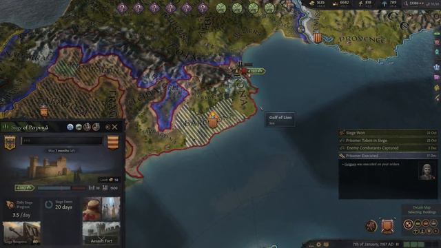 Crusader Kings 3: Bohemia - Invasion in Barcelona and raising our heir смотреть онлайн
