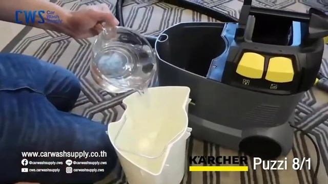 เครื่องซักพรม Karcher Puzzi 8/1 C смотреть онлайн