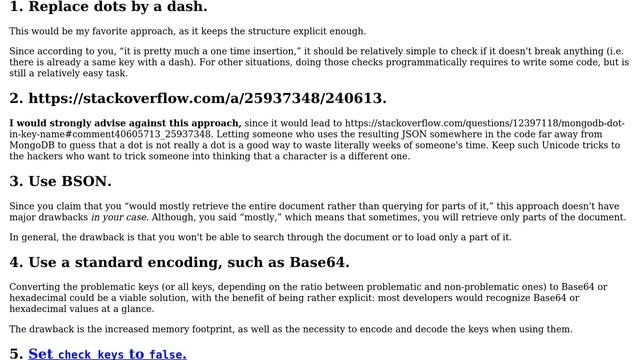 Software Engineering: Inserting JSON document with `.` in key to MongoDB (3 Solutions!!) смотреть онлайн