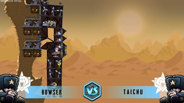 [Cast] Bowser vs Taichu - 1v1 Ranked Forts RTS - Gameplay смотреть онлайн