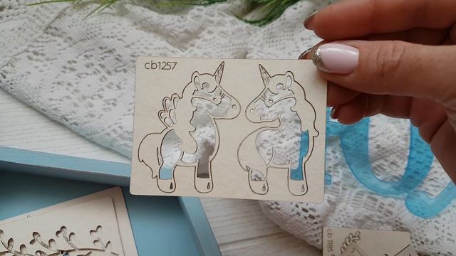 Обзор дизайнерской посылки с чипбордом Art Lins смотреть онлайн